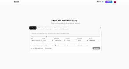 From 1 Sentence to
Infinite Drama.